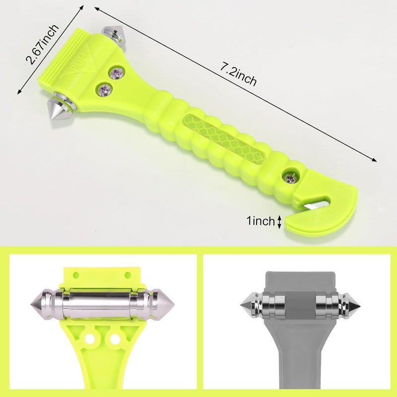 Yiader Store Car Window Breaker Tool, 2-in-1 Emergency Escape Tool with Window Breaker and Seat Belt Cutter - Image 3